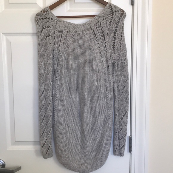 Helmut Lang Drop-shoulder High Low Sweater - Picture 3 of 3